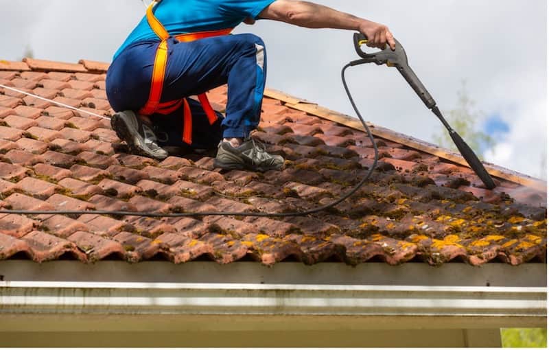 Roof wash service